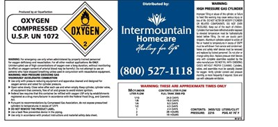 Oxygen Label 5 (Oxygen Labels Page 6)